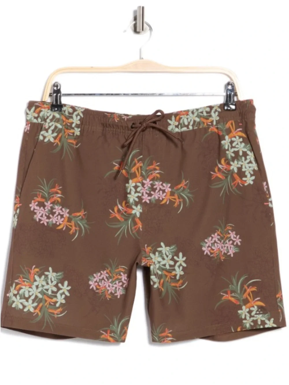 Reef Mens brown Jagger swim trunks NWT